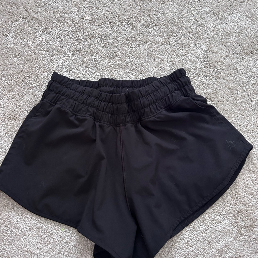 Aerie Black Athletic Shorts